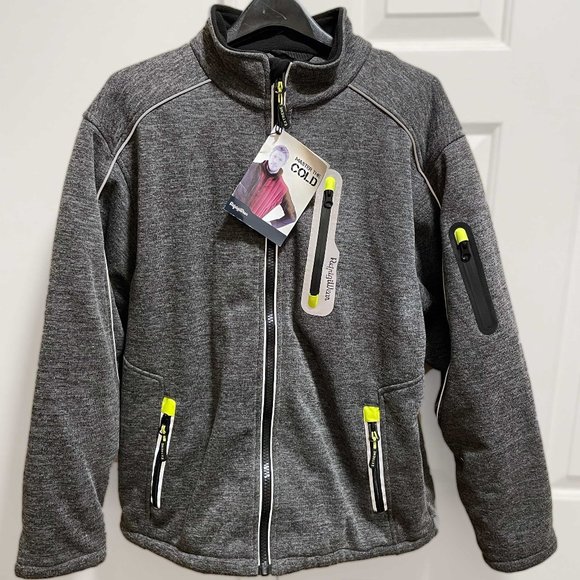 Refrigiwear Extreme Sweater Jacket  STYLE: 0780LAR Warm Fleece Work Coat - Picture 1 of 13